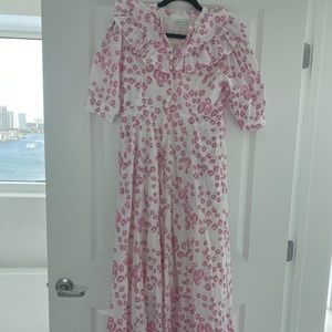 Julia Amory Ruffle Shirt Dress